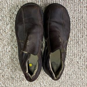 Dr martens brown leather shoe. Sz 12.